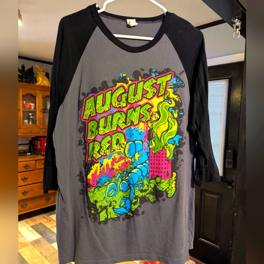 August Burns Red tour baseball t-shirt from 2007!